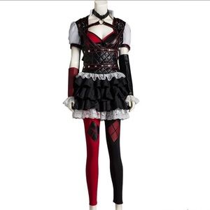 Batman Arkham Knight Harley Quinn Xmas Costume